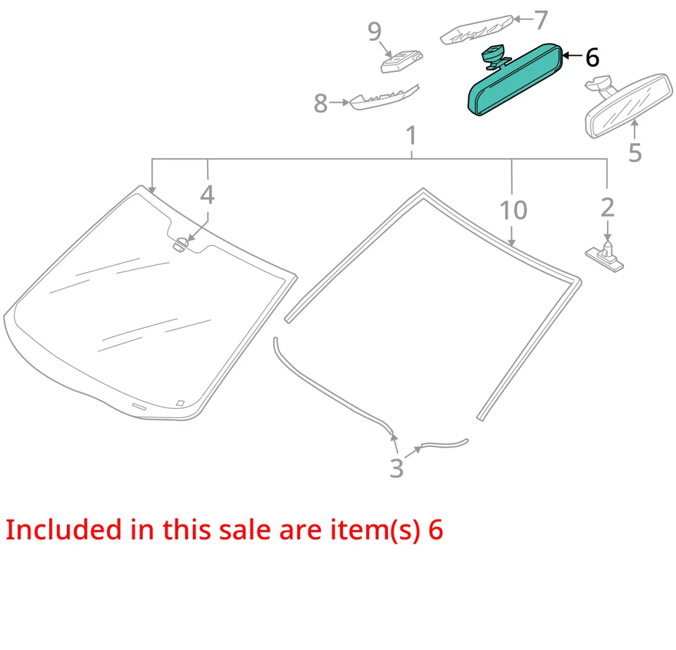 Espejo retrovisor automático atenuación para MAZDA CX9 2007-2012 TG1769220 OEM Foto 4 de 4