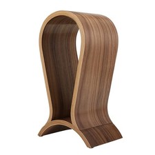 Headphone Stand Wood, Headset Stand for Desk, Walnut Gaming Headphone Holder ...