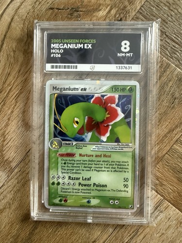 Meganium ex graded ACE 8 for sale on eBay