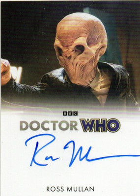 Doctor Who Serie 5-7: Ross Mullan als The Silence Full Bleed Autogrammkarte