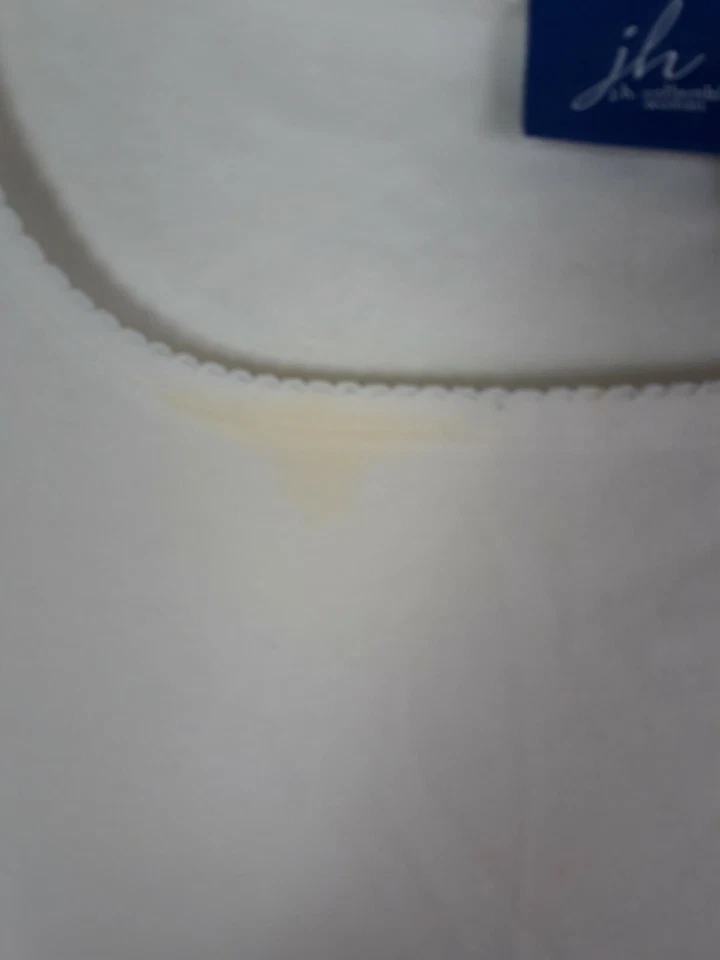 Camisa blanca sin mangas JH Collectibles talla grande 3X para mujer Foto 2 de 4