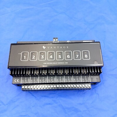 Vantage LVRS8-DIN Low Voltage Relay Station   8-DIN   Brand New