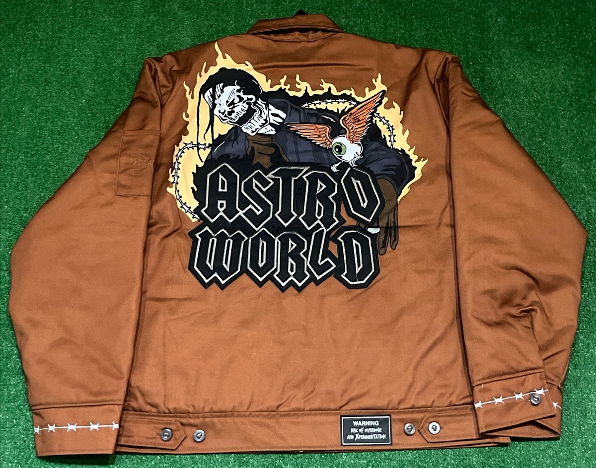 Travis Scott Headgear Classic Brand X Astro World Brown Work Travis Scott Headgear Classic Brand X Astro World Brown Work