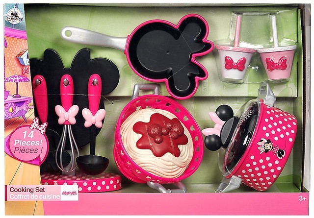 minnie mouse cooking playset