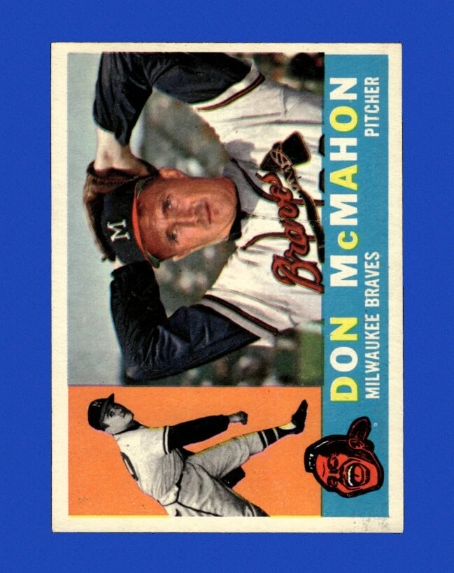 1960 Topps Set-Break #189 Don Mcmahon NR-MINT *GMCARDS*