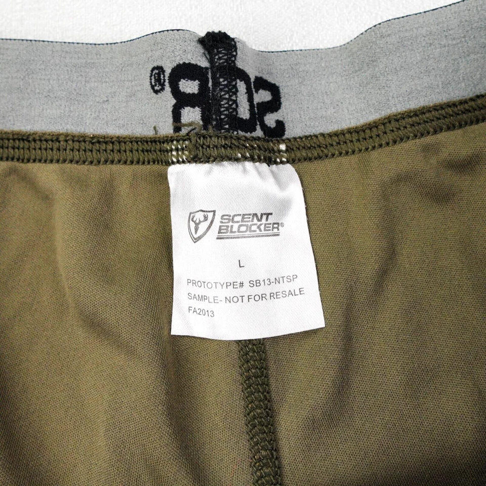 Scent Blocker Baselayer Pants Mens Large Real Tree Xtra Camo Trinity NTS Sample - Image 3 of 4
