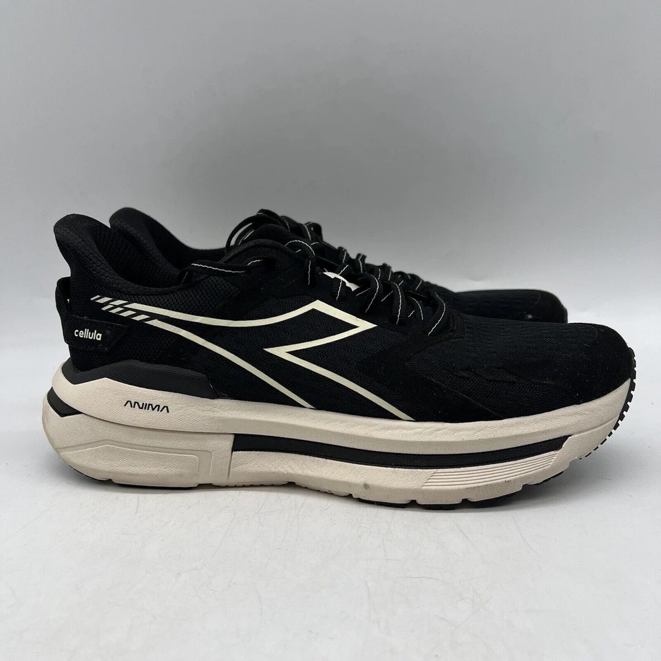 Diadora Cellula Women's Black Running Shoes Size 10 - Image 2 of 4