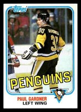 1981-82 Topps Paul Gardner #E113 - Pittsburgh Penguins