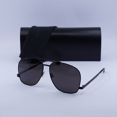 New Saint Laurent SL653 LEON 002 Black/Black 59-13-140  display picture 1