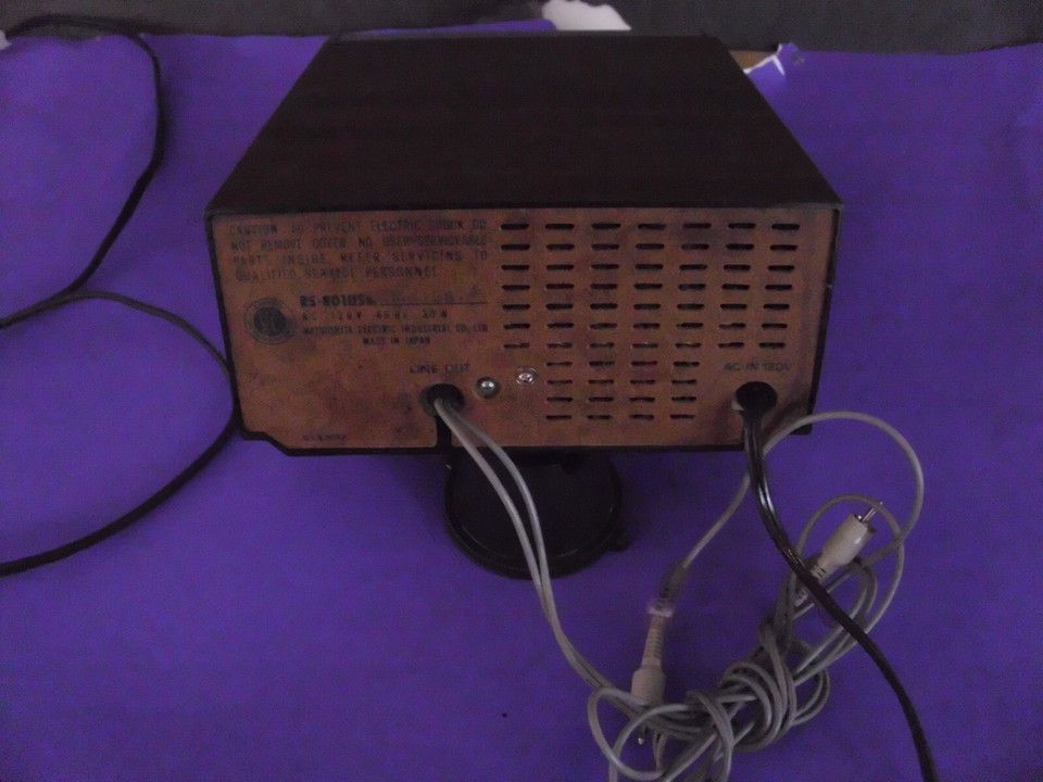 Lecteur 8 Pistes Panasonic RS-801US - Vintage Japonais Fonctionnel