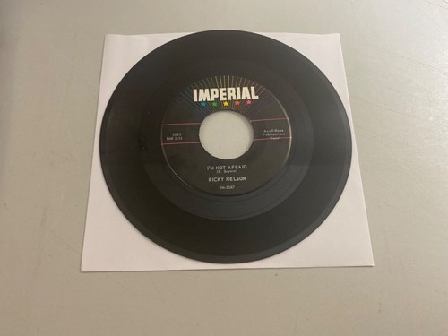 RICKY NELSON I'M NOT AFRAID / YES SIR, THAT'S MY BABY 7