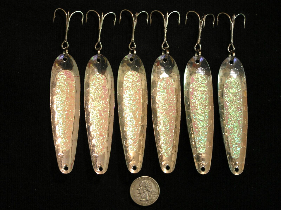Pirate 55 Salmon Trout Walleye Trolling Spoons Downrigger Fishing Lures