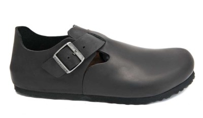 birkenstock london black leather