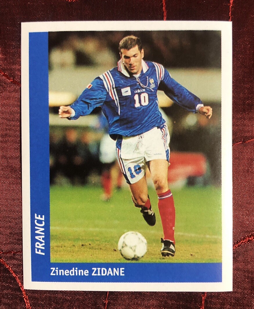 ZINEDINE ZIDANE 1998 DS world cup #133 | eBay