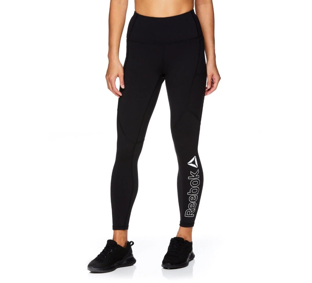 Reebok Womens Essential Highrise Ankle Length Leggings with