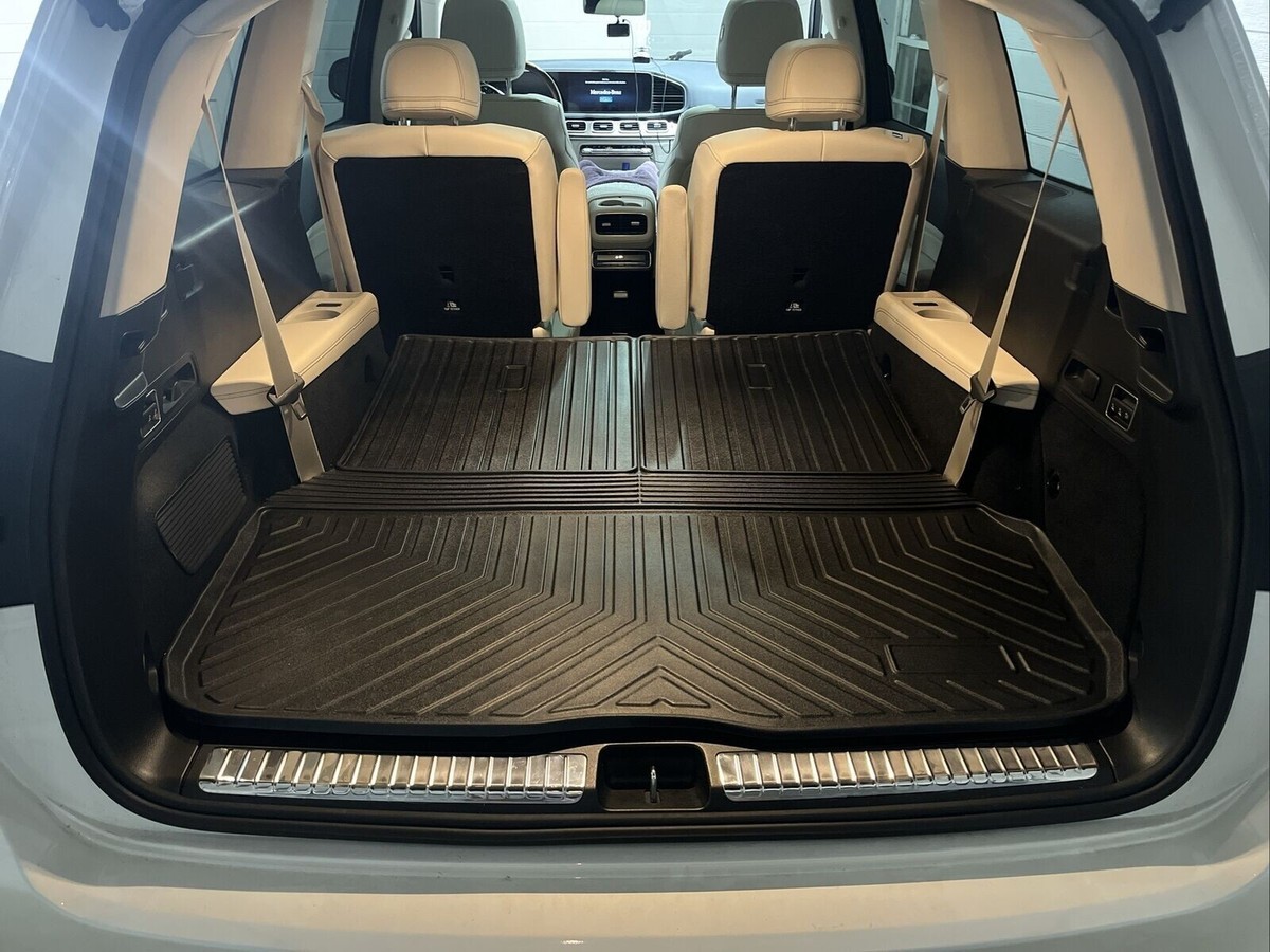 Trunk Cargo Floor Tray Liner Mat For Mercedes-Benz GLA-Class 2021-2025 – Black, Waterproof, Custom Fit 4 thumbnail image