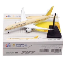 1:400 JC Wing Saudi Arabian Airlines B787-9 Diecast Models HZ-ARE Flap Down JET