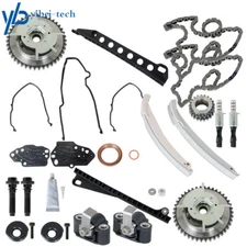 Timing Chain Kit+Cam Phasers+VVT Valves Set For 5.4 Ford F150 F250 Lincoln 3V