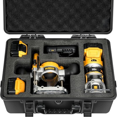 Hard Case for Dewalt Router - Tool Bag for Dewalt 20V Max XR Cordless Woodworkin