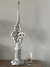 white farmhouse sculpture 