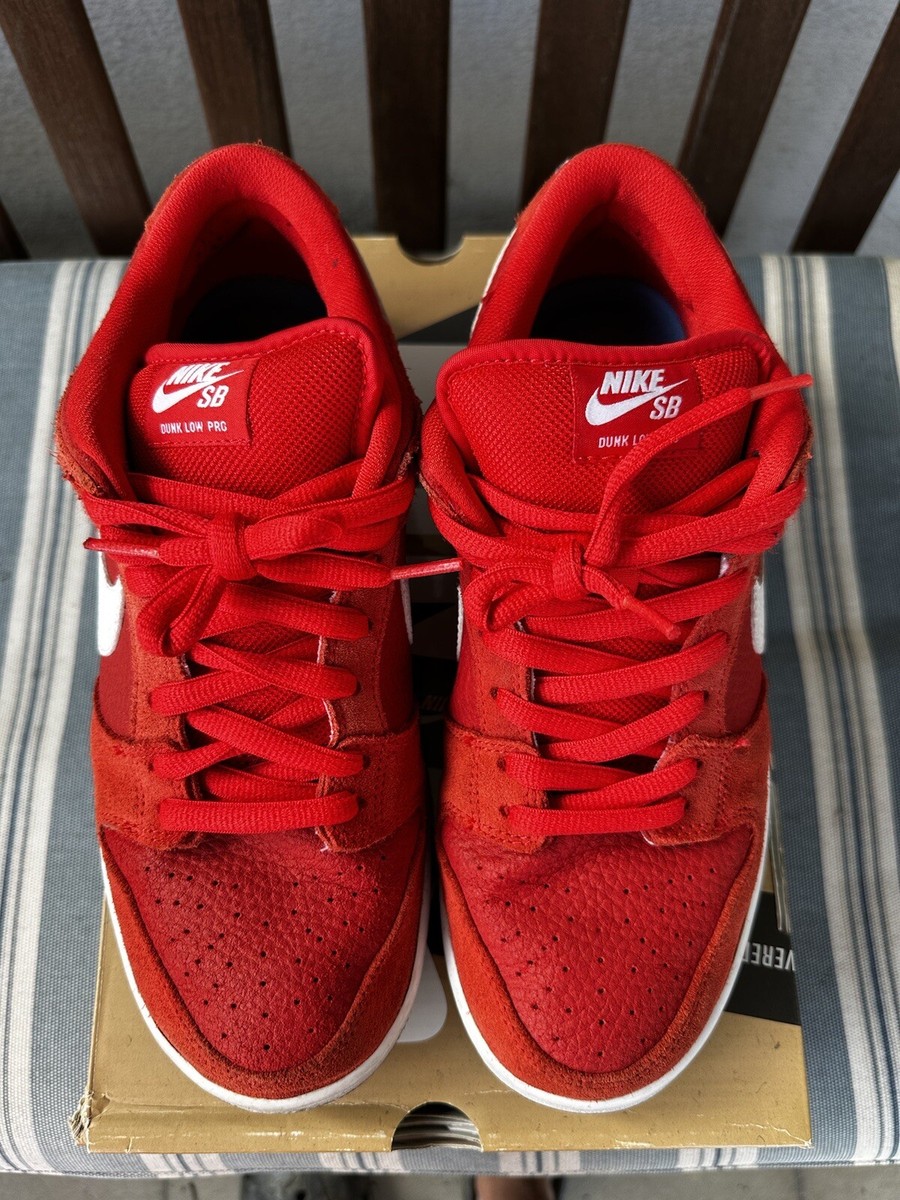 Size 9.5 - Nike SB Dunk Low Pro Challenge Red 2012 | eBay