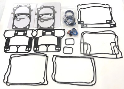 Complete Top End Engine Gasket Kit for Harley BT Evolution Std Bore 1993-99