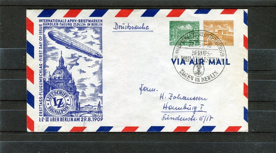 Interessanter Ganzsachen Umschlag Berlin - b0279 - Bild 1 von 1