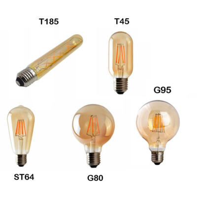 Vintage LED Dimmable Bulb Decorative  Industrial Light Edison Lamp Bulb