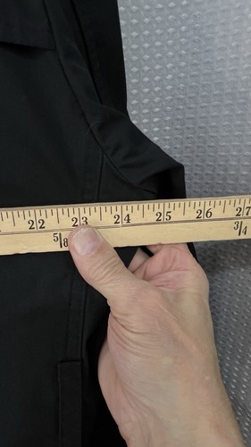 US ARMY Trench Coat Mens 46S American Apparel DSCP All Weather Black Lined USA - Picture 11 of 12