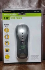 Pittsburgh 5 In 1 Stud Finder Wood Metal Studs Power Conduit Buzzer USA Seller