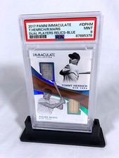 2017 Panini Immaculate Dual Players Relics Blue /25 #IDPHM Maris/Henrich - PSA 9