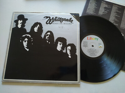 WHITESNAKE Ready And Willing 1980 Spanien Erste Pressung - LP Vinyl 12'' VG/VG Mg