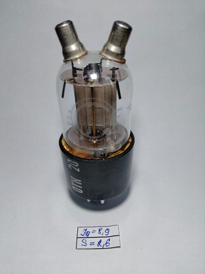 1pcs.NEW 6S8S / 6С8С Triode for pulse mode /RARE