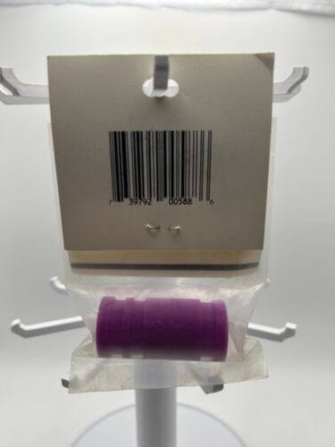 RACERS EDGE 1/8 ACCOPPIATORE SCARICO SILICONE - VIOLA - #10173P / RCE10173P - NUOVO - Foto 2 di 2