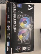 Arctic Liquid Freezer II 240 A-RGB AIO RGB 200-1800RPM Liquid CPU Cooler - Black
