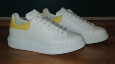 Alexander McQueen Oversized leather sneakers  Men's size 8 M EU 41 Worn once
