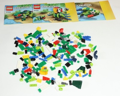 Lego Creator 31031 Set Rainforest Animals komplett mit Anleitung