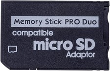 Willatram microSD to Memory Stick Pro Duo Adapter 32GB