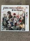 Fire Emblem Fates: Birthright Nintendo 3DS 2016 With Case Clean