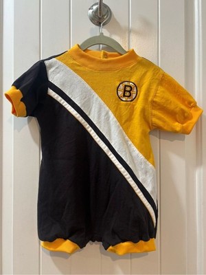 Vintage Bruins Winning Goal Baby Romper Size 24M 90s