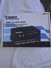 VANCO 280711 3X1 HDMI 4K2K SWITCH NEW!!!