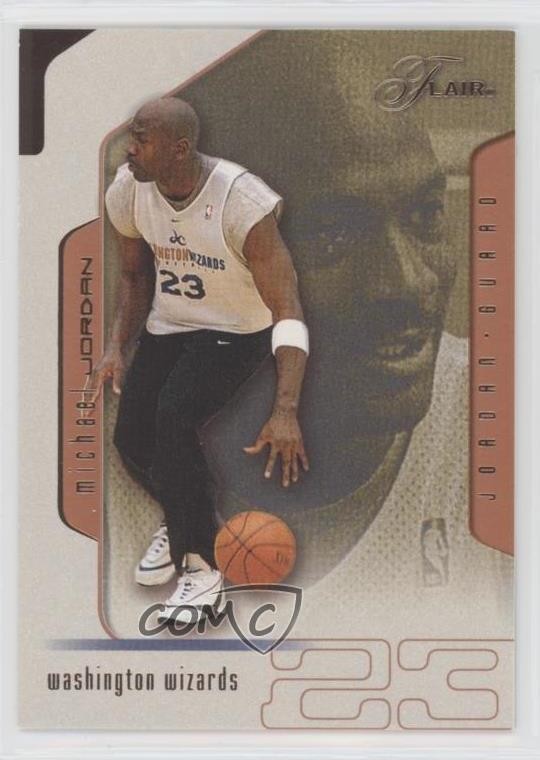 2001-02 Flair Michael Jordan #121 HOF 7ut