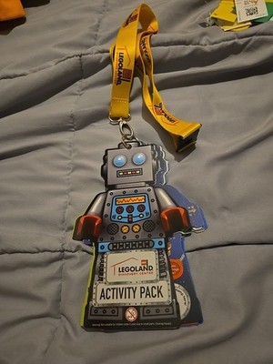 LEGO LEGOLAND Discovery Center Lanyard & Activity Pack