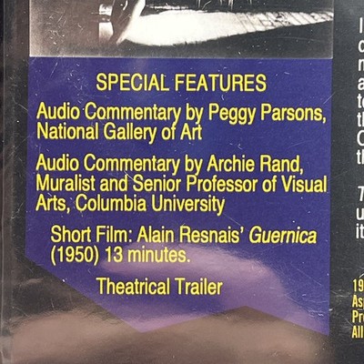 The Mystery of Picasso (DVD, 1956) Henri-Georges Clouzot - New