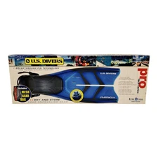 U.S. Divers Pro Tech Series Scuba Diving Snorkeling Fins W/ Mesh Bag S/M 5-8 