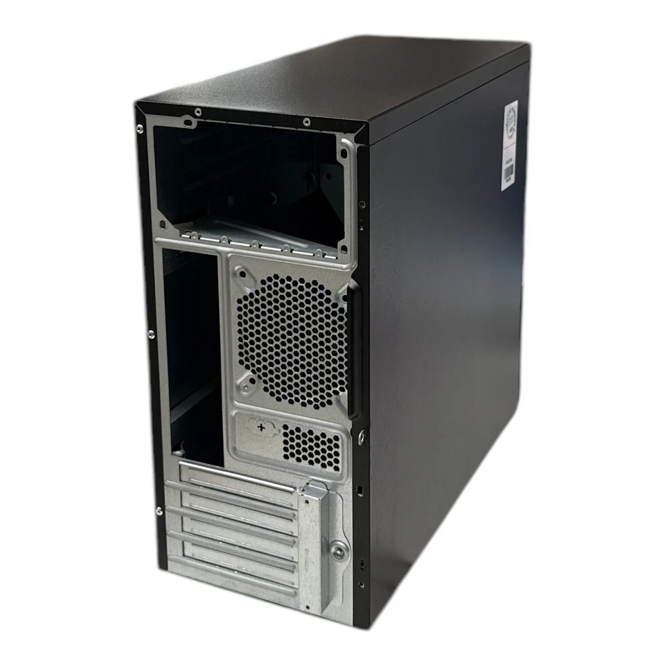 BlueChip MiniTower PC-Gehäuse für mATX Mainboards (Klebereste) - Bild 2 von 3