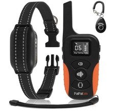 Paipaitek No Shock Dog Training Collar w/ Remote 3300Ft Range, Strong Vibration