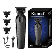 Kemei KM-2299 Hair Trimmer Cordless Professional Beard Zero Gap Clipper UK