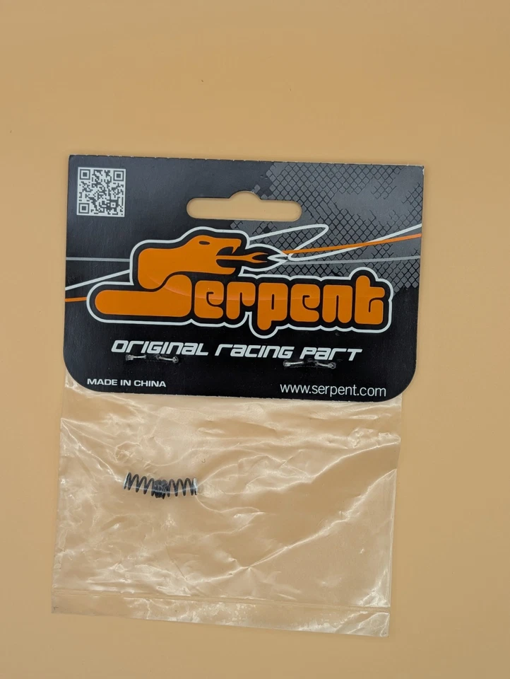 Serpent 401705 Spring white C4.4 4X (2) SER401705 - Image 2 of 2