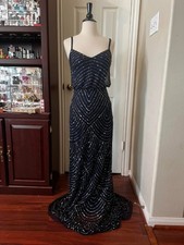 Adrianna Papell Women's Beaded Evening Gown - Gray AP1E208531 